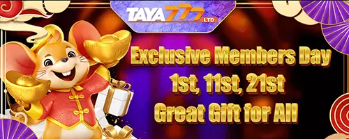 2024 TAYA777 Membership Day Great Gift for ALL